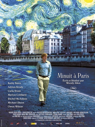Minuit à Paris affiche