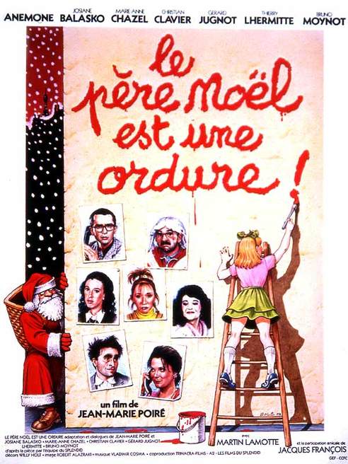 Le père Noel est une ordure affiche